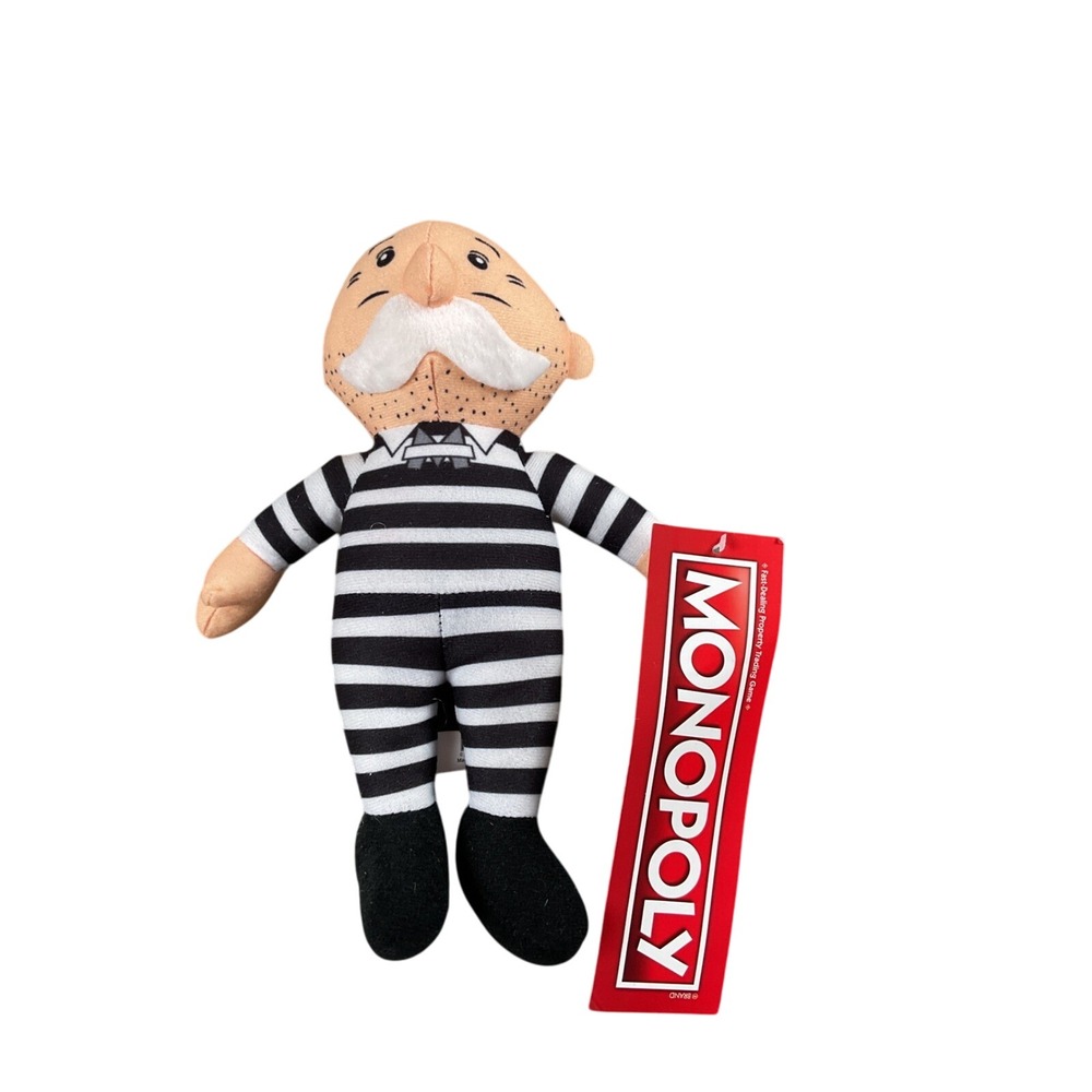 Monopoly Jail Bird Plush Beanbag‎ Stuffed with Tags 2020 Hasbro